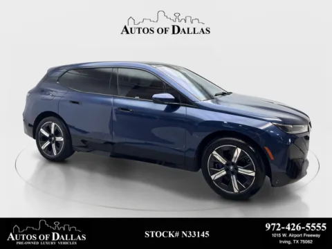 Blue 2024 BMW iX xDrive50 for sale in Irving, TX