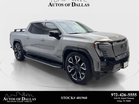 Gray 2025 GMC Sierra EV Denali for sale in Irving, TX