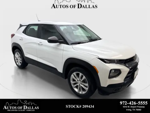 White 2023 Chevrolet TrailBlazer LS for sale in Irving, TX