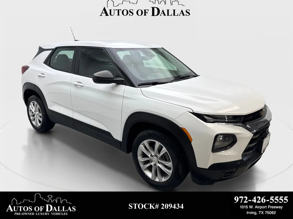 White 2023 Chevrolet TrailBlazer LS for sale in Irving, TX