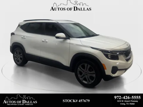 White 2023 Kia Seltos S for sale in Irving, TX