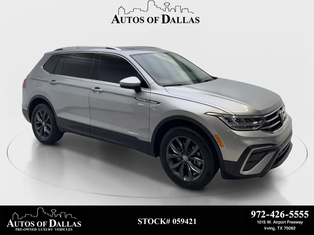 Silver 2023 Volkswagen Tiguan 2.0T SE for sale in Irving, TX