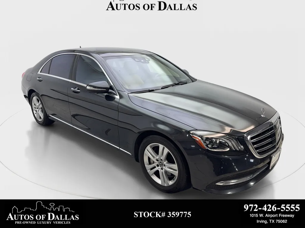 2018 Mercedes-Benz S-Class S 450