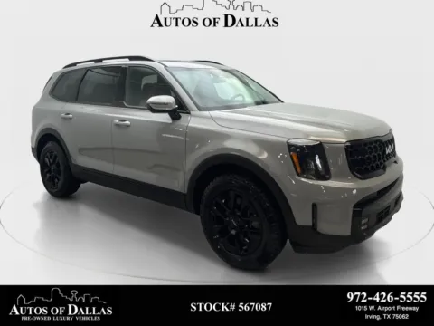 Gray 2024 Kia Telluride SX-Prestige X-Pro for sale in Irving, TX