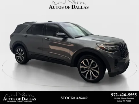 Gray 2025 Ford Explorer ST-Line for sale in Irving, TX