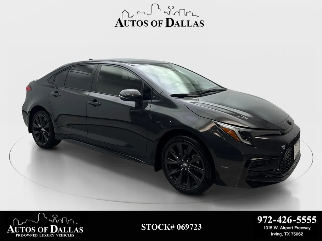 Gray 2025 Toyota Corolla Hybrid SE for sale in Irving, TX