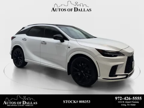 White 2023 Lexus RX 500h F SPORT Performance for sale in Irving, TX