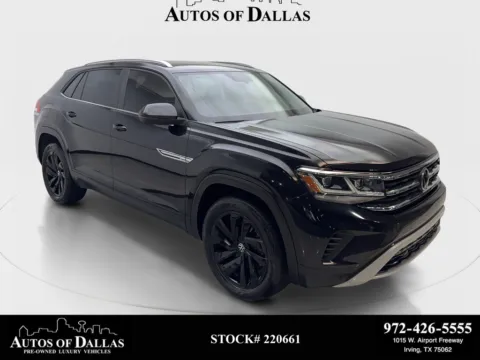 Black 2023 Volkswagen Atlas Cross Sport 3.6L V6 SE w/Technology for sale in Irving, TX