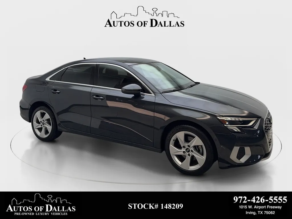 Gray 2023 Audi A3 40 Premium for sale in Irving, TX