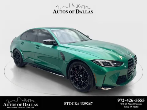 Green 2025 BMW M3 Competition for sale in Irving, TX