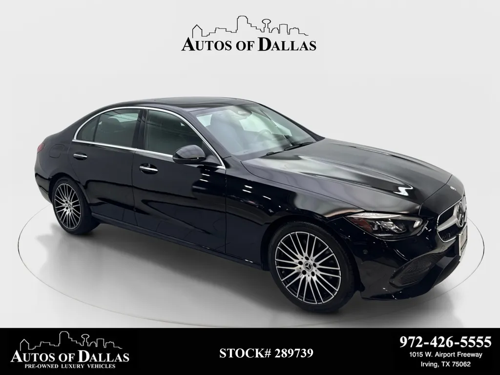Black 2025 Mercedes-Benz C-Class C 300 for sale in Irving, TX