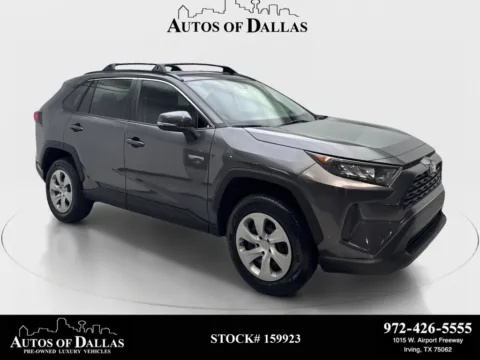 Gray 2021 Toyota RAV4 LE for sale in Irving, TX