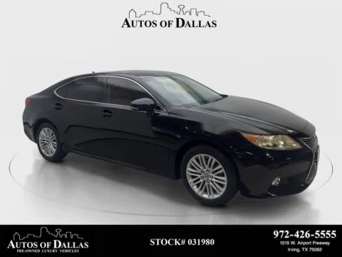 Black 2013 Lexus ES 350 for sale in Irving, TX