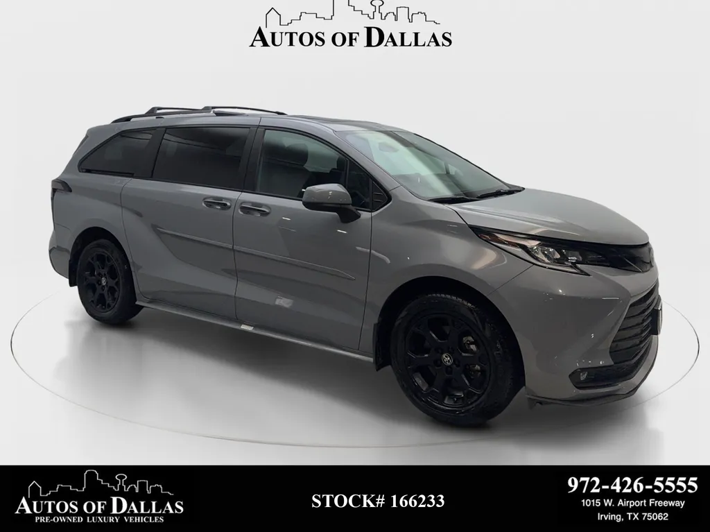 Gray 2025 Toyota Sienna Woodland Edition for sale in Irving, TX
