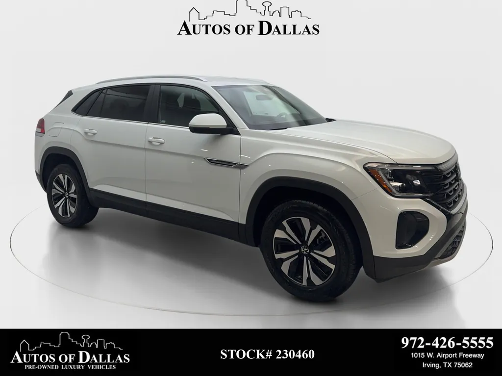 White 2025 Volkswagen Atlas Cross Sport 2.0T SE for sale in Irving, TX