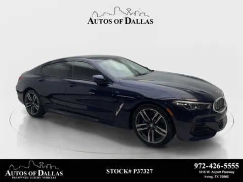Blue 2024 BMW 8 Series 840i Gran Coupe for sale in Irving, TX