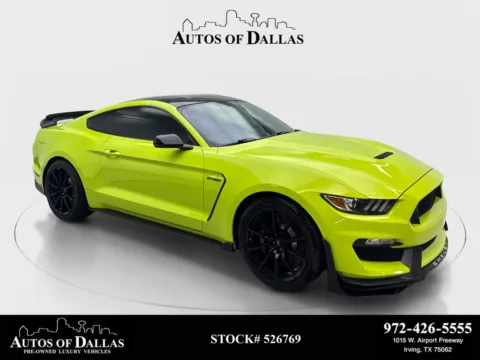 White 2017 Ford Mustang Shelby GT350 for sale in Irving, TX