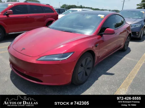 Red 2024 Tesla Model 3 Long Range for sale in Irving, TX