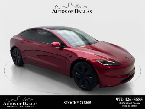 Red 2024 Tesla Model 3 Long Range for sale in Irving, TX
