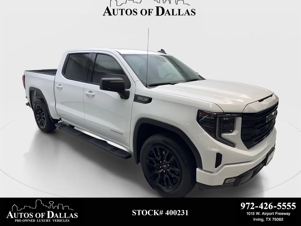 White 2024 GMC Sierra 1500 Elevation for sale in Irving, TX