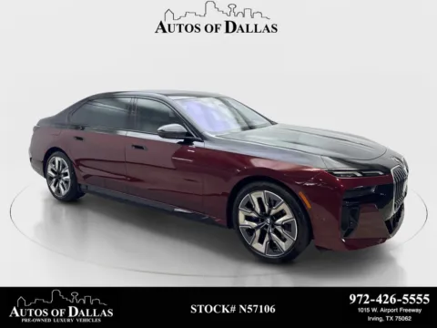 Red 2023 BMW i7 xDrive60 for sale in Irving, TX