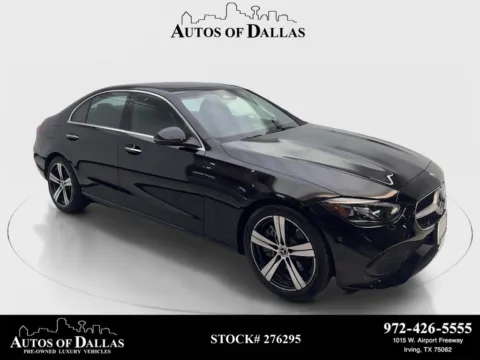 Black 2025 Mercedes-Benz C-Class C 300 for sale in Irving, TX