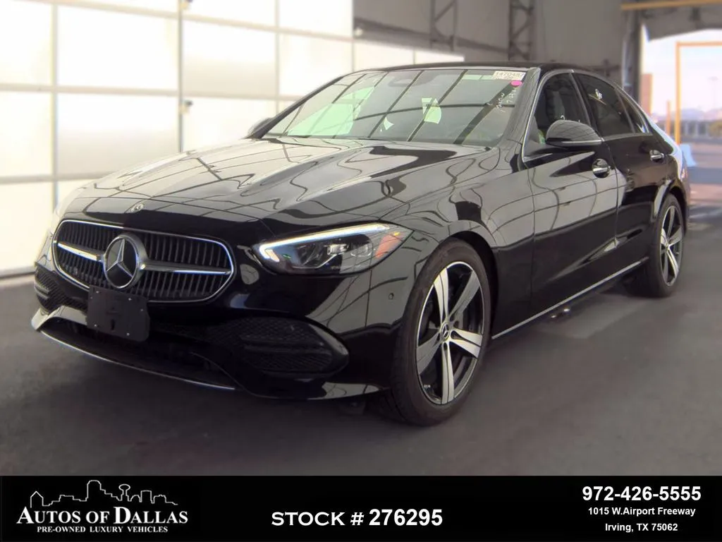 Black 2025 Mercedes-Benz C-Class C 300 for sale in Irving, TX