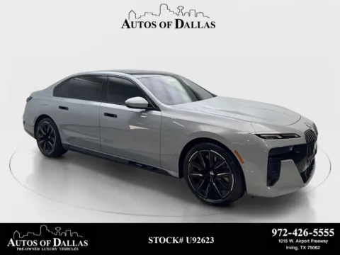 Gray 2025 BMW 7 Series 740i xDrive for sale in Irving, TX