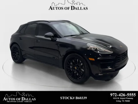Black 2020 Porsche Macan Turbo for sale in Irving, TX