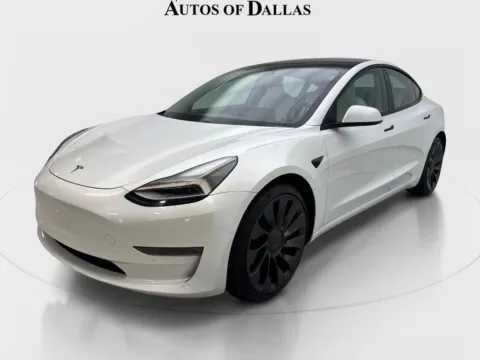 Another view of 2021 Tesla Model 3 Performance for sale in Irving, TX at Autos of Dallas - Irving