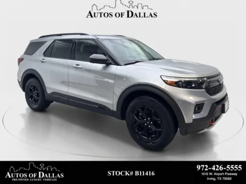 Silver 2022 Ford Explorer Timberline for sale in Irving, TX