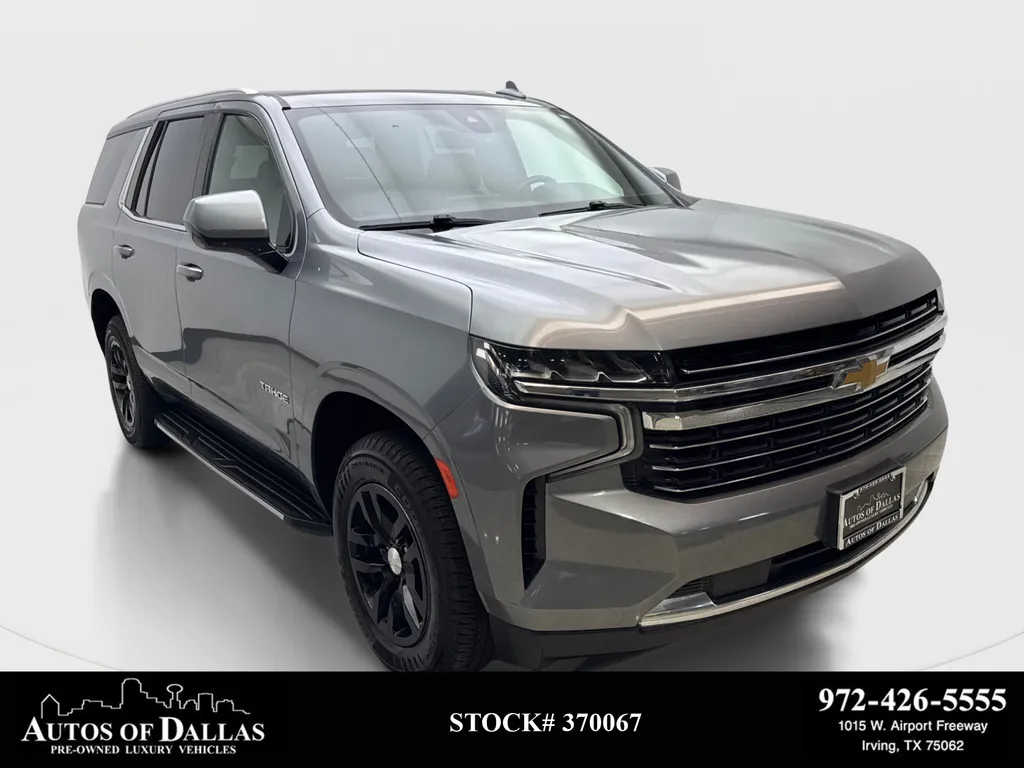 Gray 2021 Chevrolet Tahoe LT for sale in Irving, TX