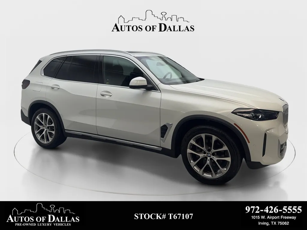 White 2024 BMW X5 xDrive40i for sale in Irving, TX