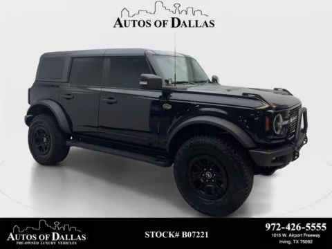Black 2023 Ford Bronco Wildtrak for sale in Irving, TX