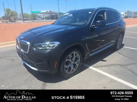 Black 2023 BMW X3 xDrive30i for sale in Irving, TX