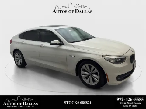 White 2014 BMW 5 Series 535i Gran Turismo for sale in Irving, TX