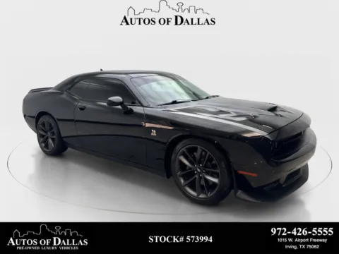 Black 2019 Dodge Challenger R/T Scat Pack for sale in Irving, TX