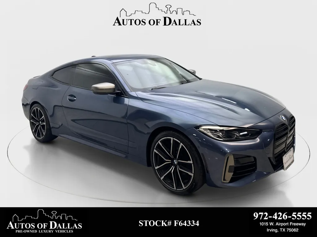 Blue 2021 BMW 4 Series M440i xDrive for sale in Irving, TX