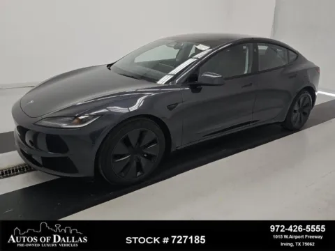 Gray 2024 Tesla Model 3 for sale in Irving, TX