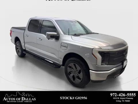 Silver 2022 Ford F-150 Lightning Lariat for sale in Irving, TX