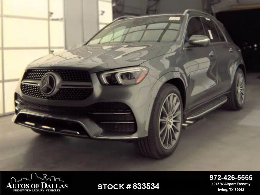 Gray 2022 Mercedes-Benz GLE 350 for sale in Irving, TX