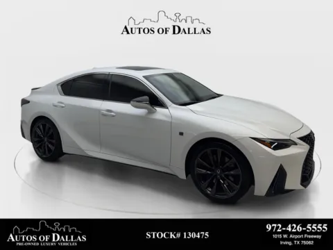 White 2024 Lexus IS 300 for sale in Irving, TX