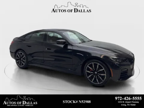 Black 2023 BMW 4 Series 430i Gran Coupe for sale in Irving, TX