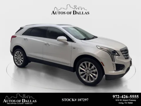 White 2019 Cadillac XT5 Premium Luxury for sale in Irving, TX