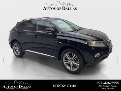 Black 2015 Lexus RX 350 for sale in Irving, TX
