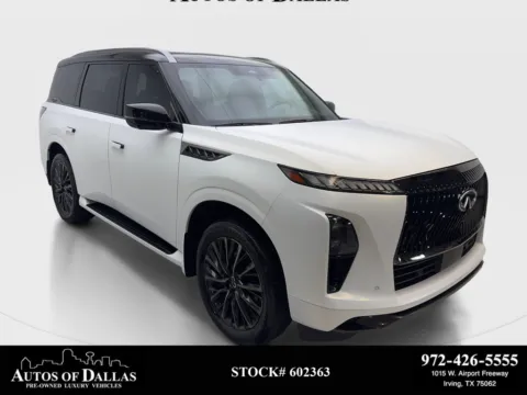 Black 2025 INFINITI QX80 AUTOGRAPH for sale in Irving, TX