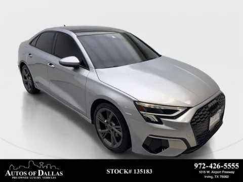 Silver 2024 Audi A3 40 Premium for sale in Irving, TX