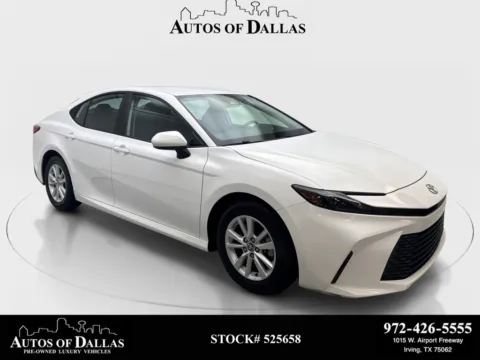 White 2025 Toyota Camry LE for sale in Irving, TX