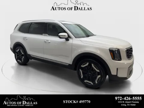 White 2024 Kia Telluride S for sale in Irving, TX