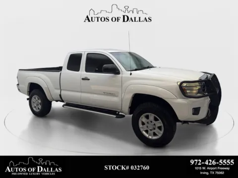 White 2013 Toyota Tacoma PreRunner for sale in Irving, TX